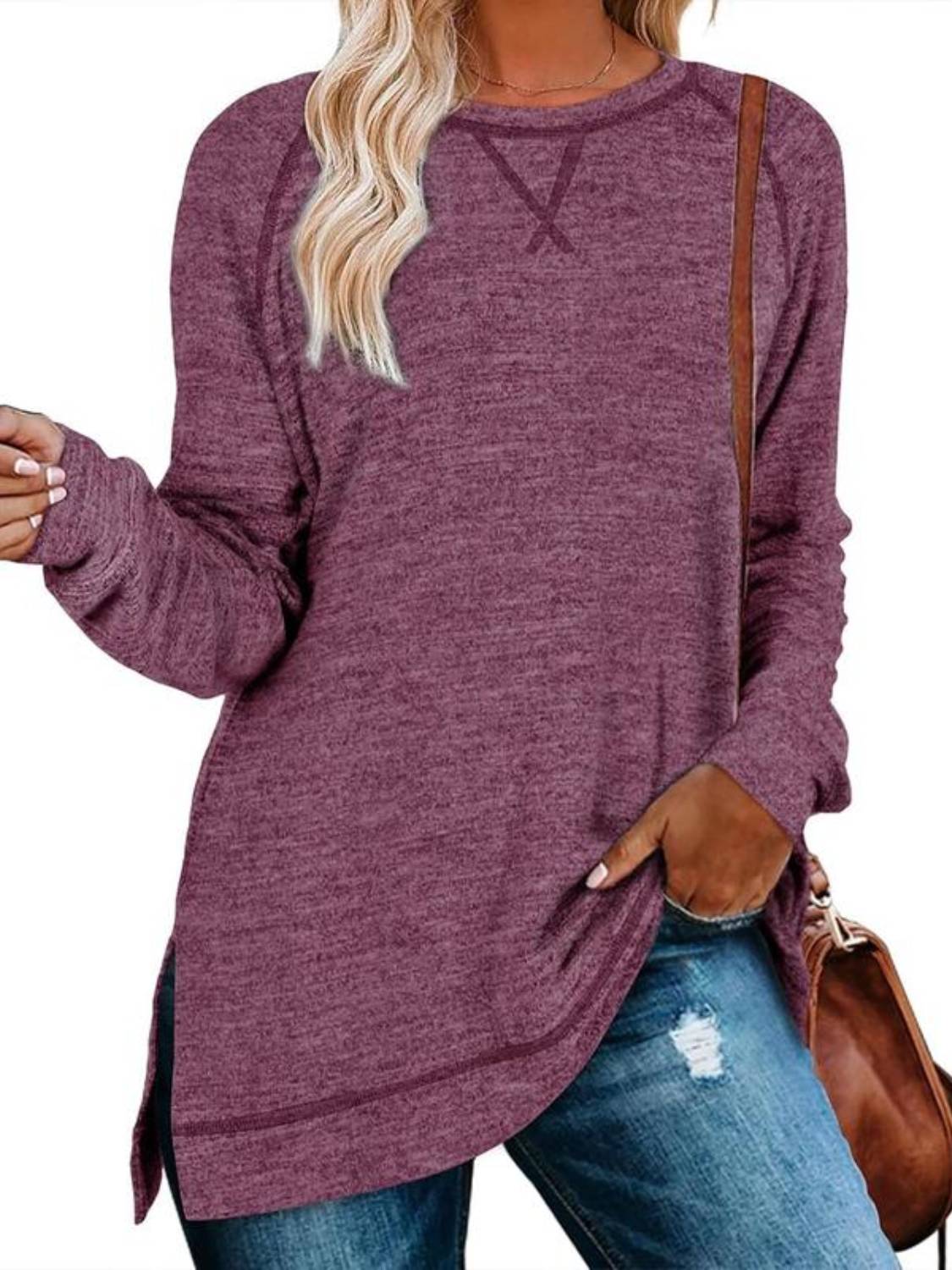 Alina™-Casual Tunic Sweatshirt