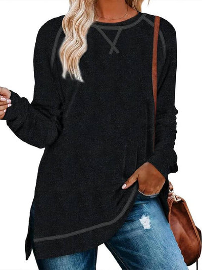 Alina™-Casual Tunic Sweatshirt