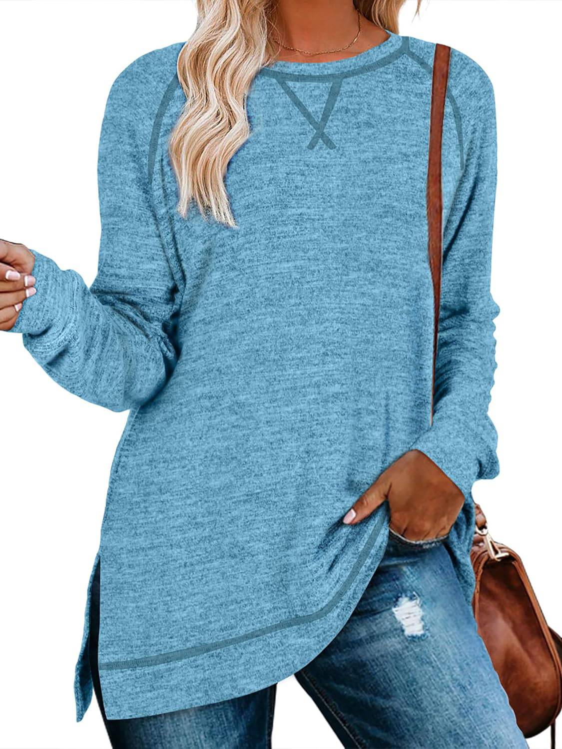 Alina™-Casual Tunic Sweatshirt