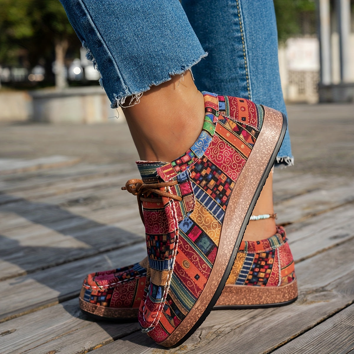 Brinley | Colorful Retro Shoes