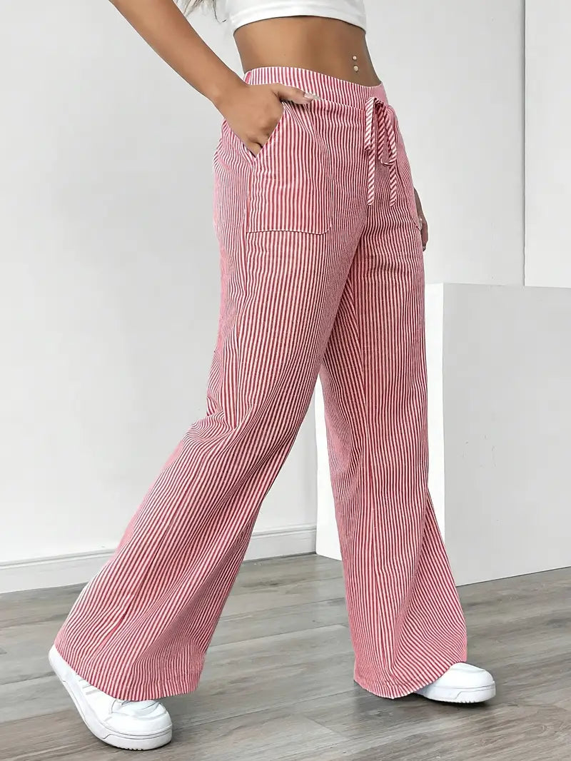 Alina | Elegant Striped Pant