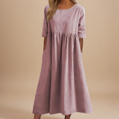 Soraya | Flattering Cotton Dress