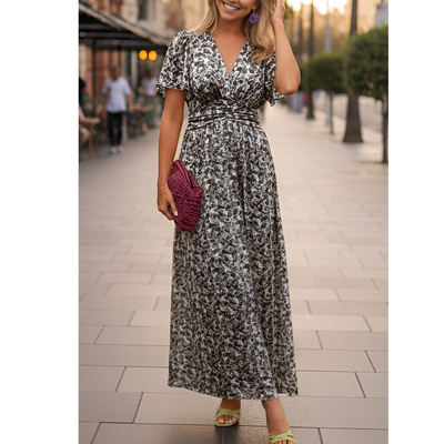 Sunset Bloom Maxi Dress | Effortless Grace in Every Step