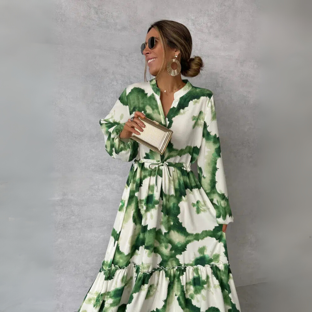 Waverly | Elegant Flowy Design Maxi Dress