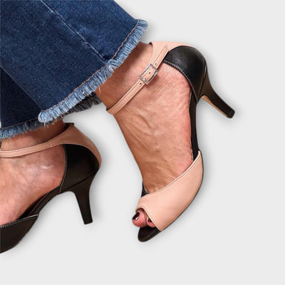 Elss – Two-Tone Elegance Heels