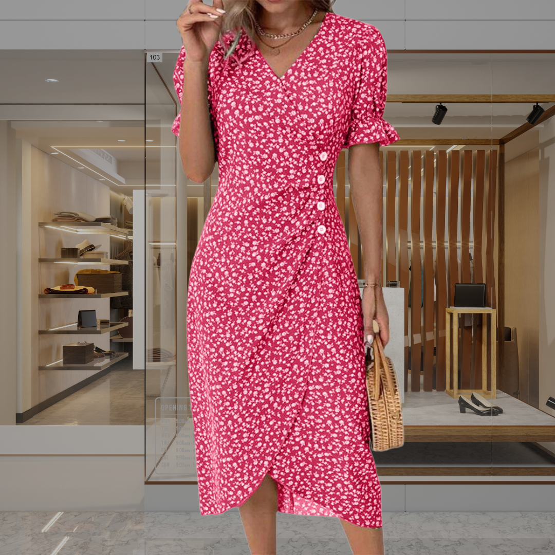 Fatima | Flattering Wrap Dress