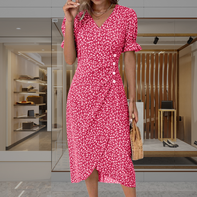 Fatima | Flattering Wrap Dress