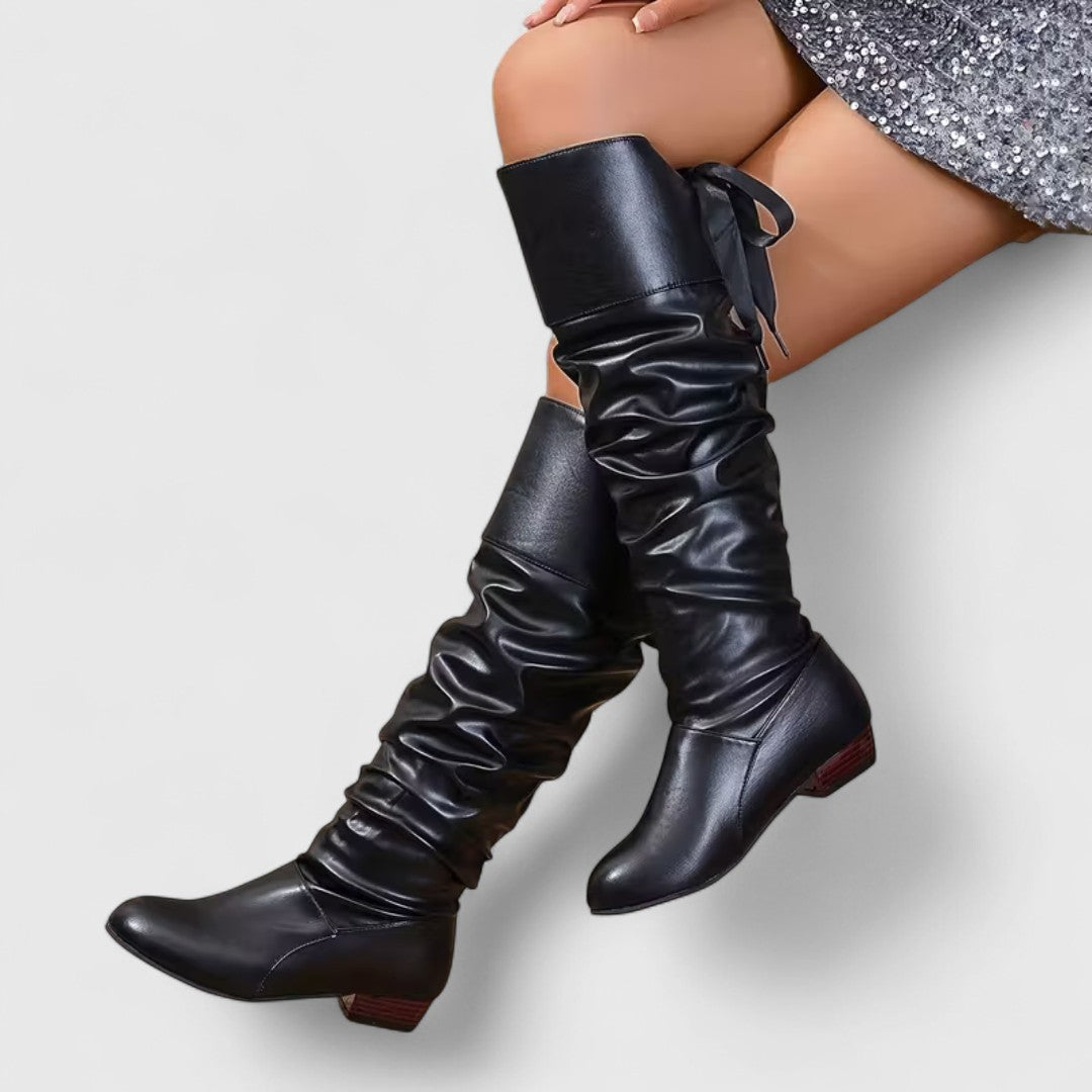 Elise Elegant Knee High Boots