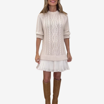Carey | Knitted Jumper Dress