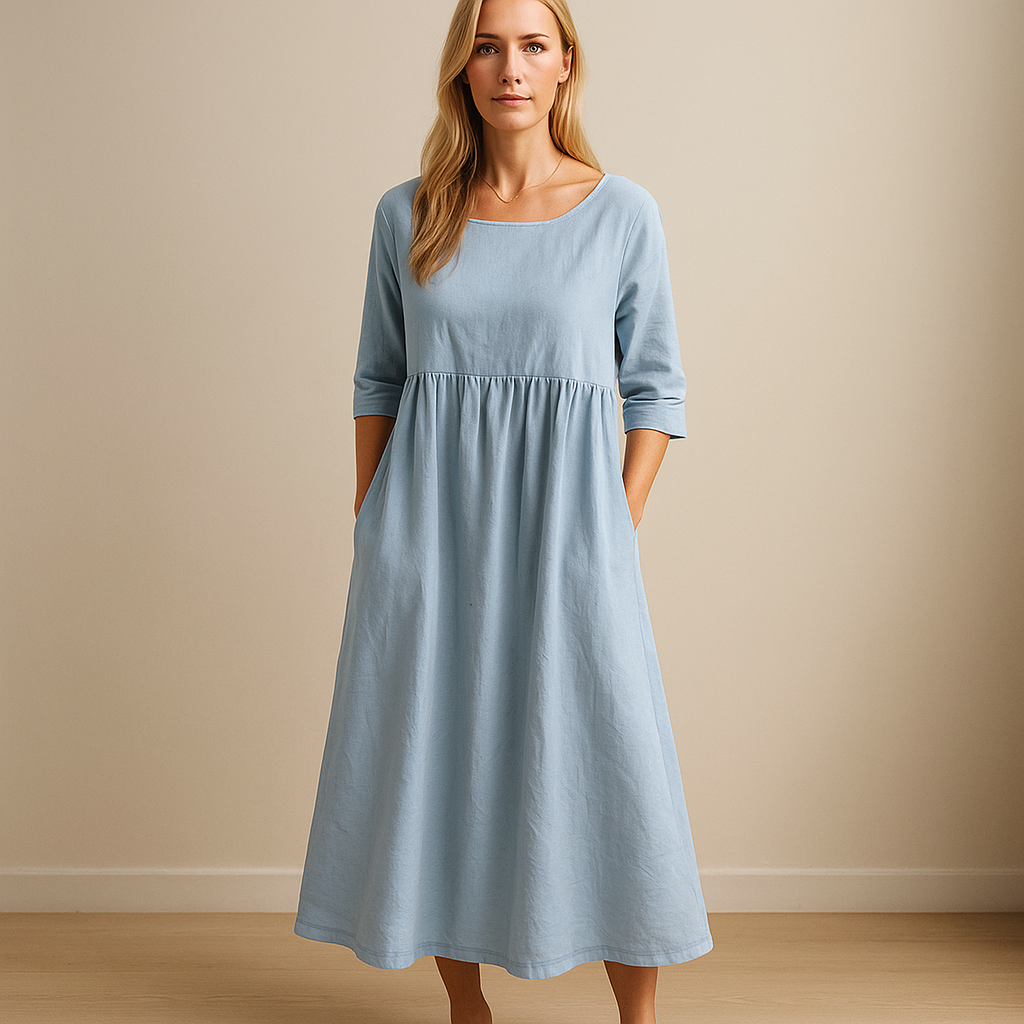 Soraya | Flattering Cotton Dress