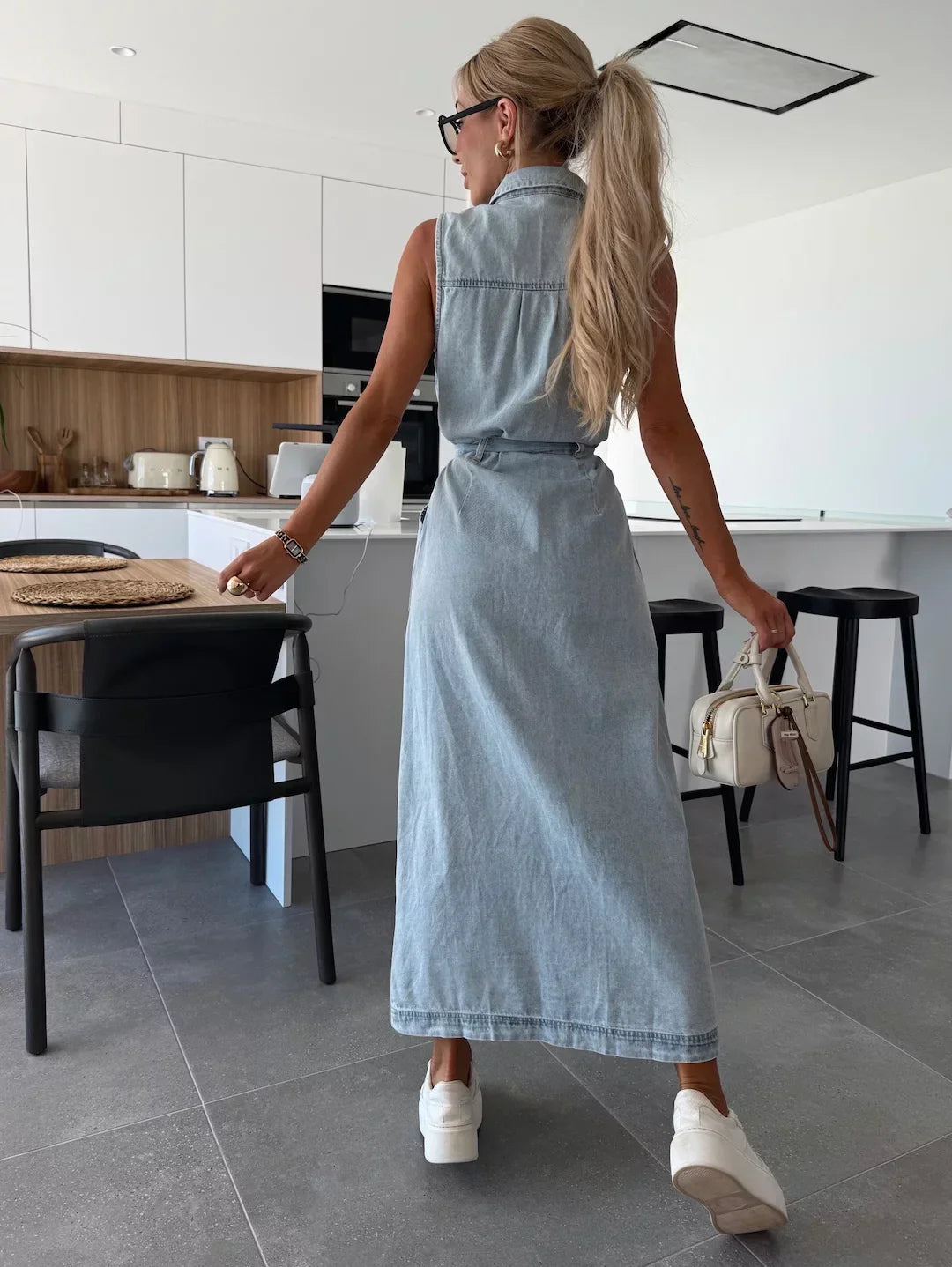 Luzia | Maxi Denim Dress