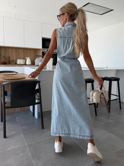 Luzia | Maxi Denim Dress
