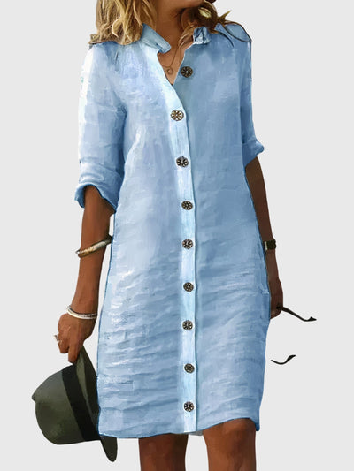 Christine - Stylish button dress