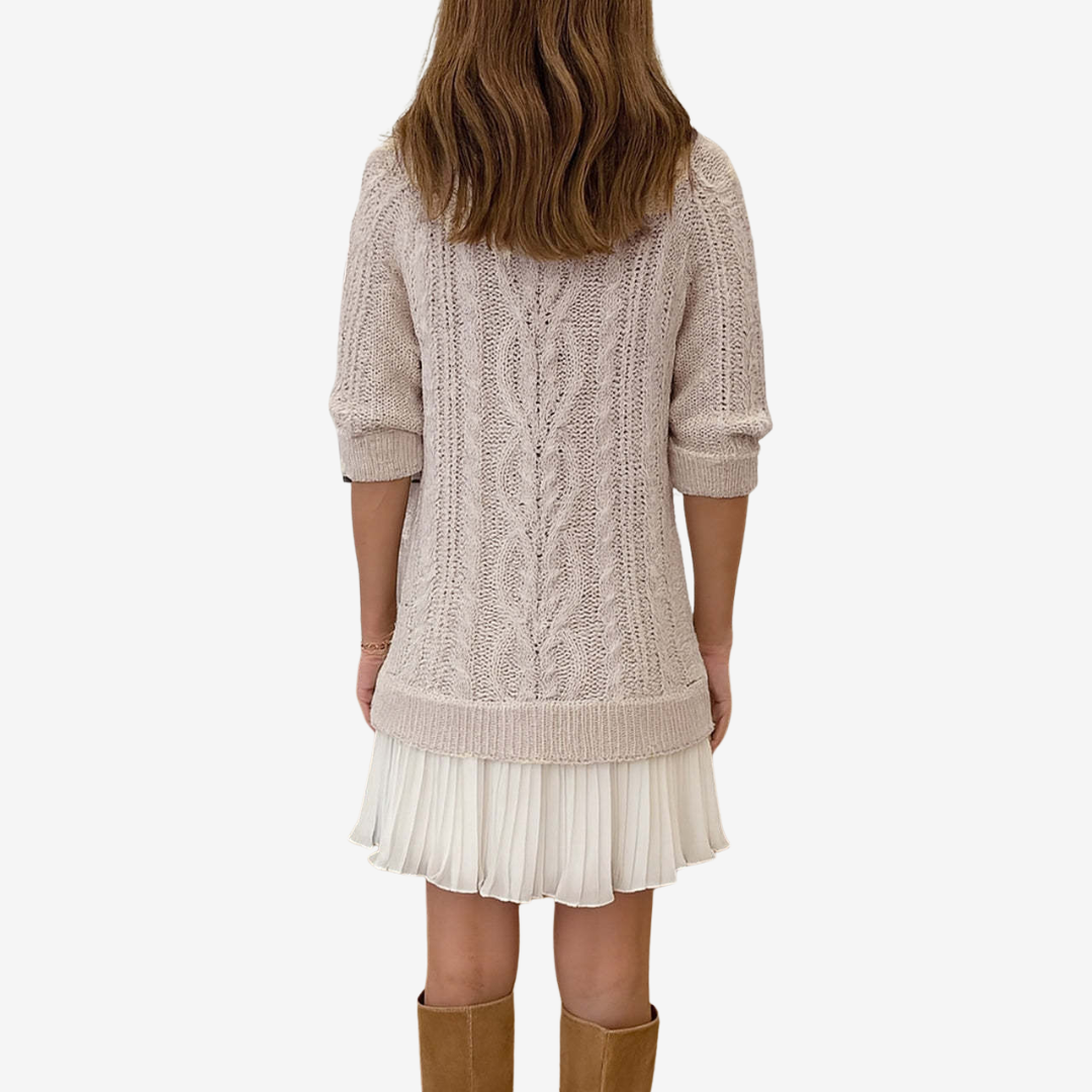 Carey | Knitted Jumper Dress