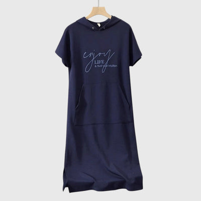 Angela - Casual Hoodie Dress
