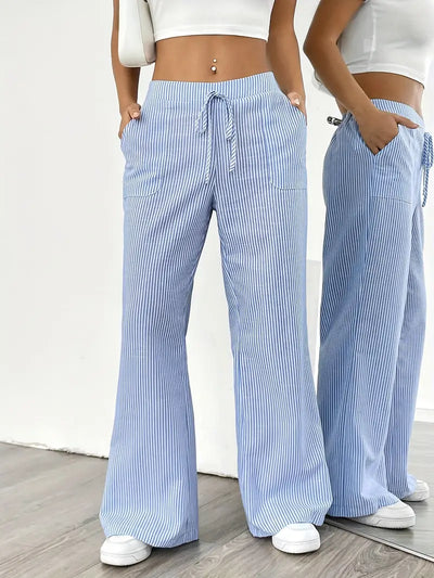 Alina | Elegant Striped Pant