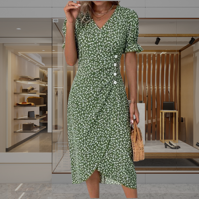 Fatima | Flattering Wrap Dress