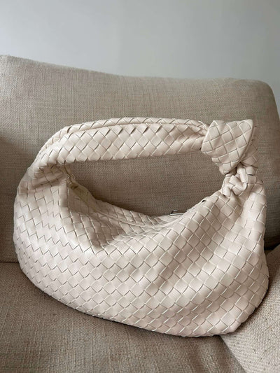 Giselle | Braided Knotted Medium Shoulder Bag