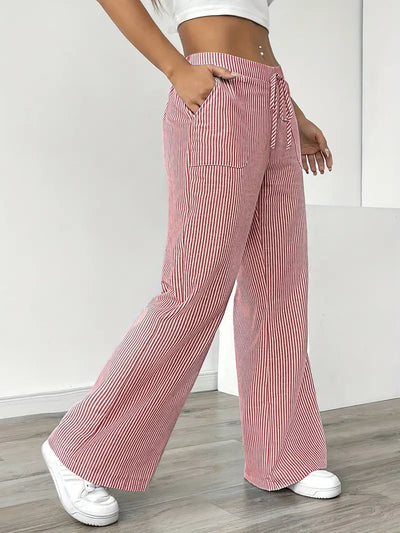 Alina | Elegant Striped Pant