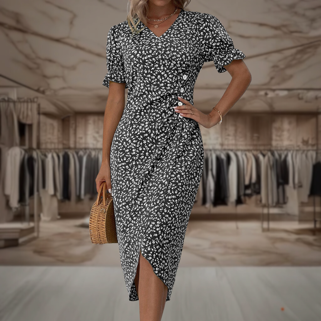 Fatima | Flattering Wrap Dress