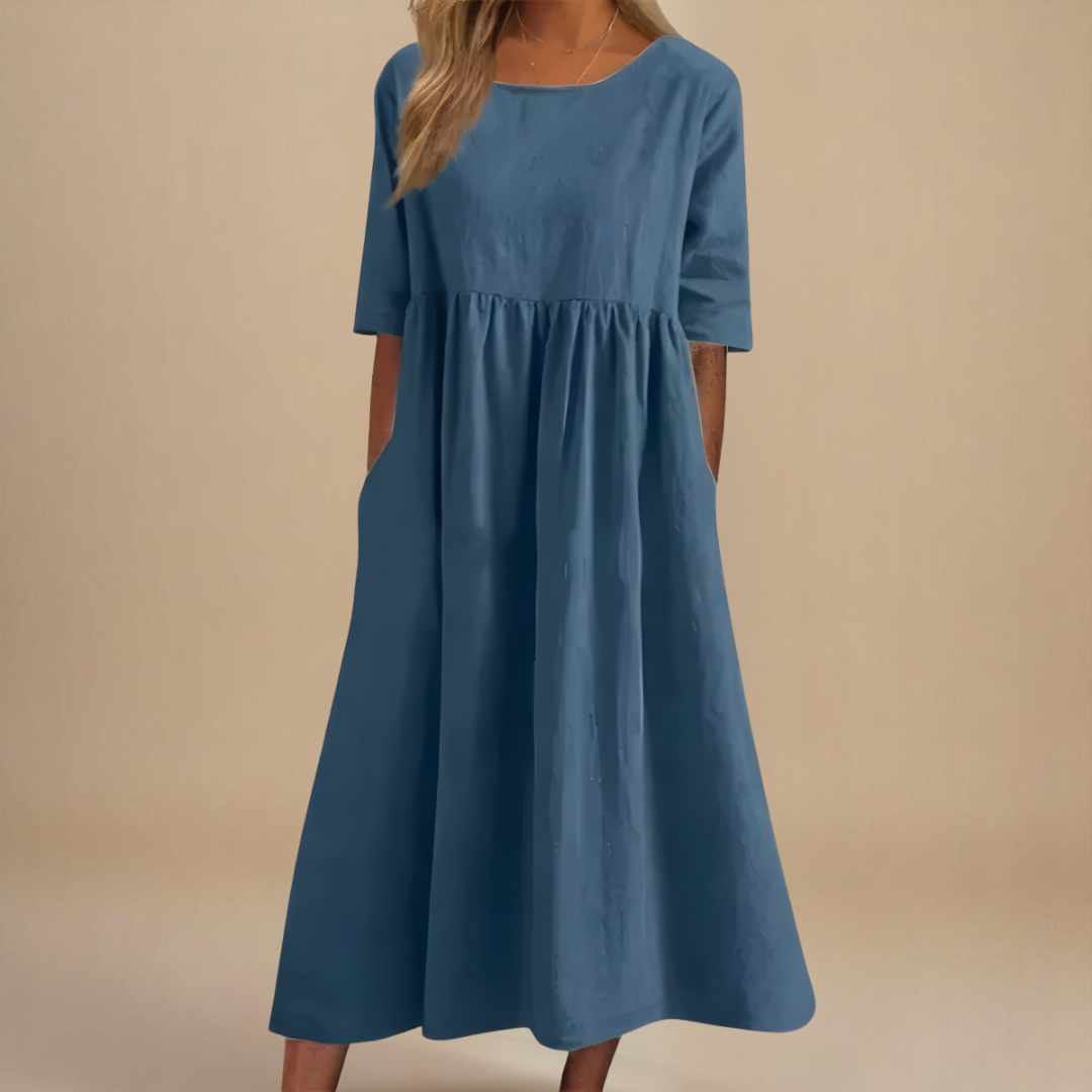 Soraya | Flattering Cotton Dress