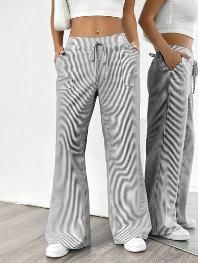 Alina | Elegant Striped Pant
