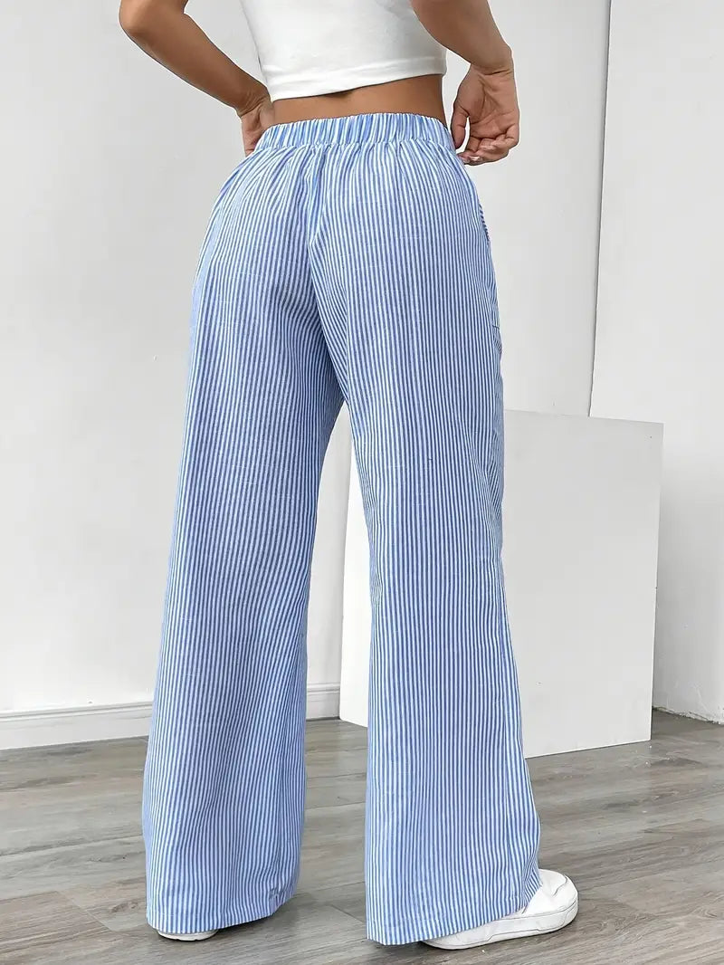 Alina | Elegant Striped Pant