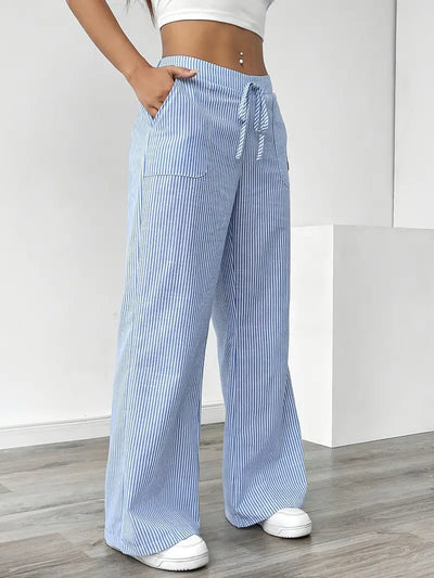 Alina | Elegant Striped Pant