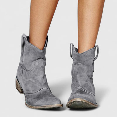 Rachel – Suede Ankle Boots