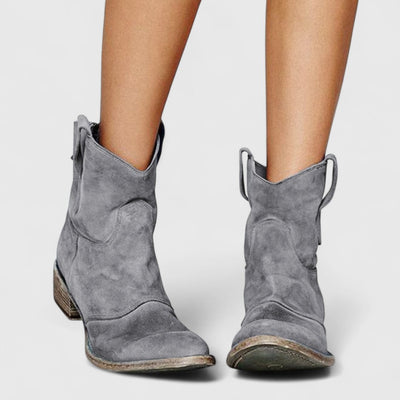 Rachel – Suede Ankle Boots
