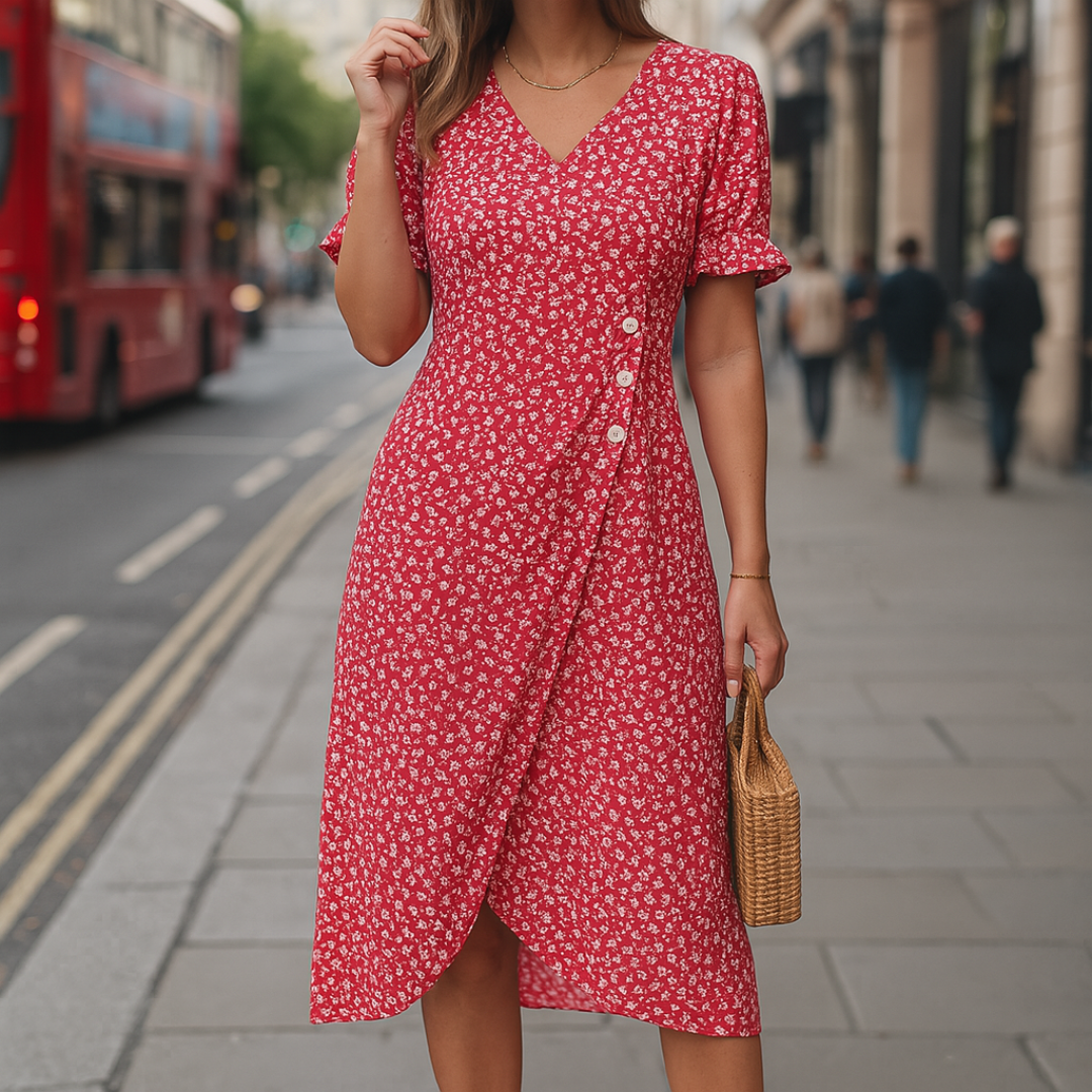 Fatima | Flattering Wrap Dress