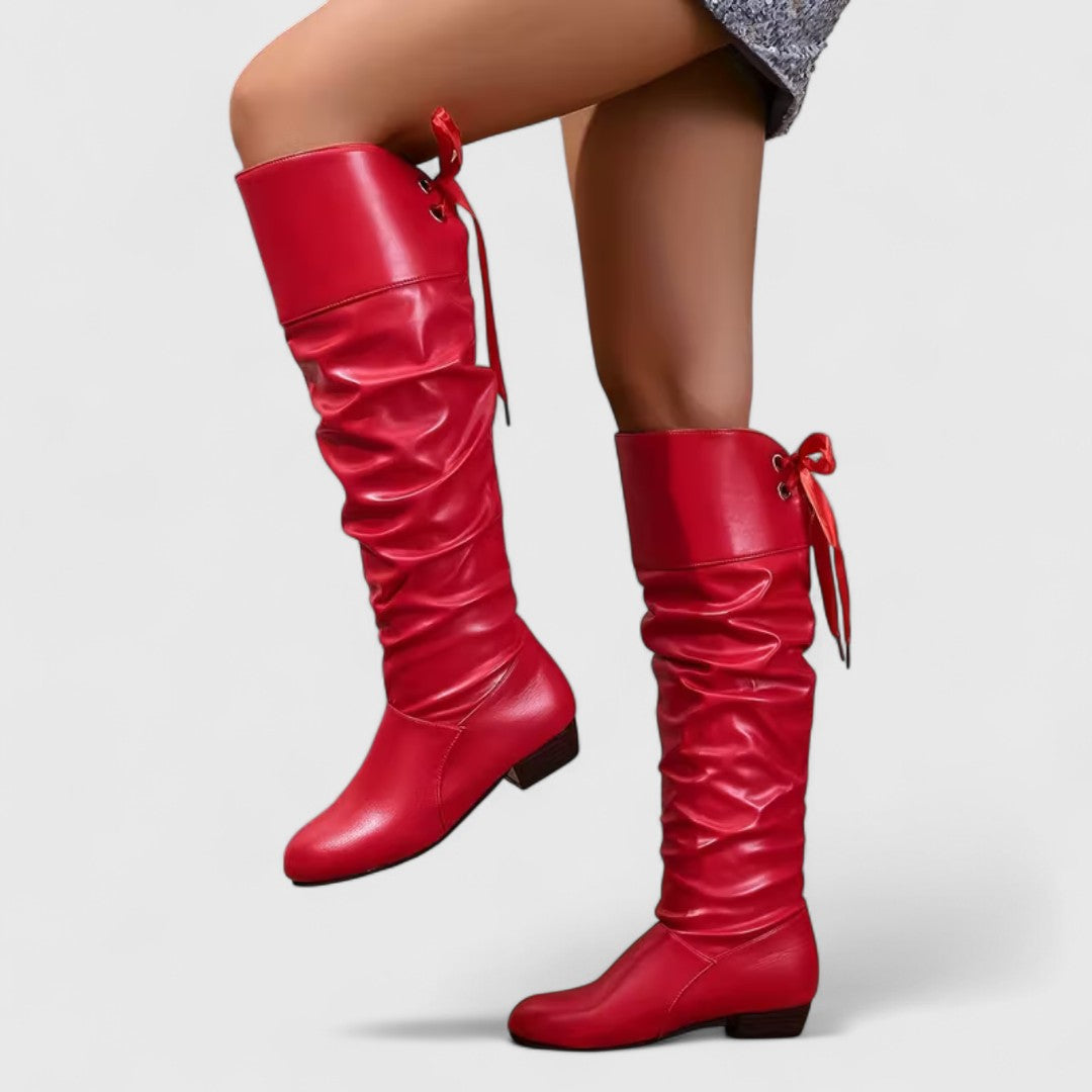 Elise Elegant Knee High Boots