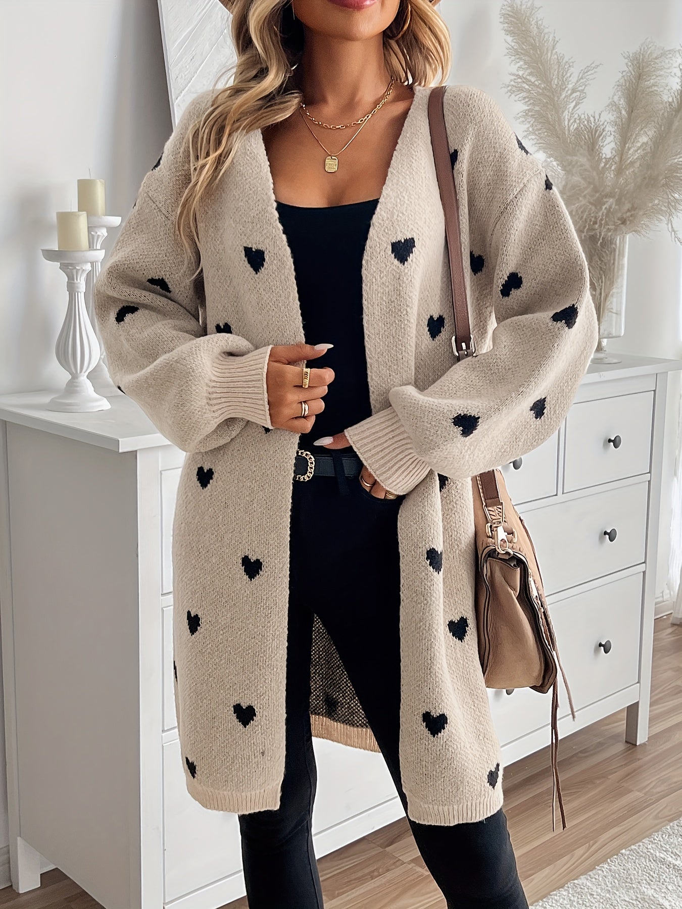 Ava | Heart Cardigan