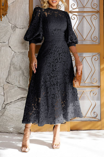 Layla | Lace Lantern Dress