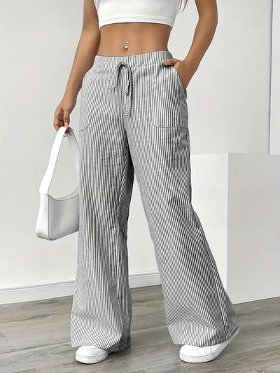 Alina | Elegant Striped Pant