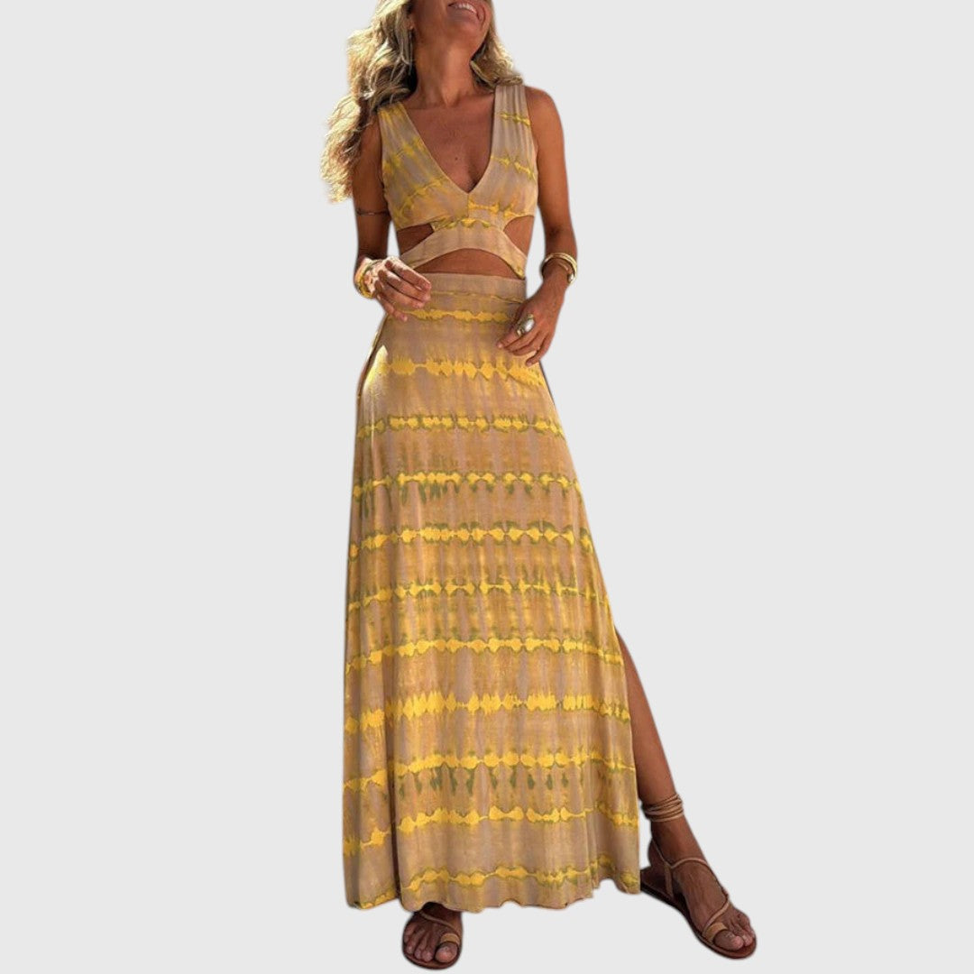 Nora - Plunge Cut-Out Dress