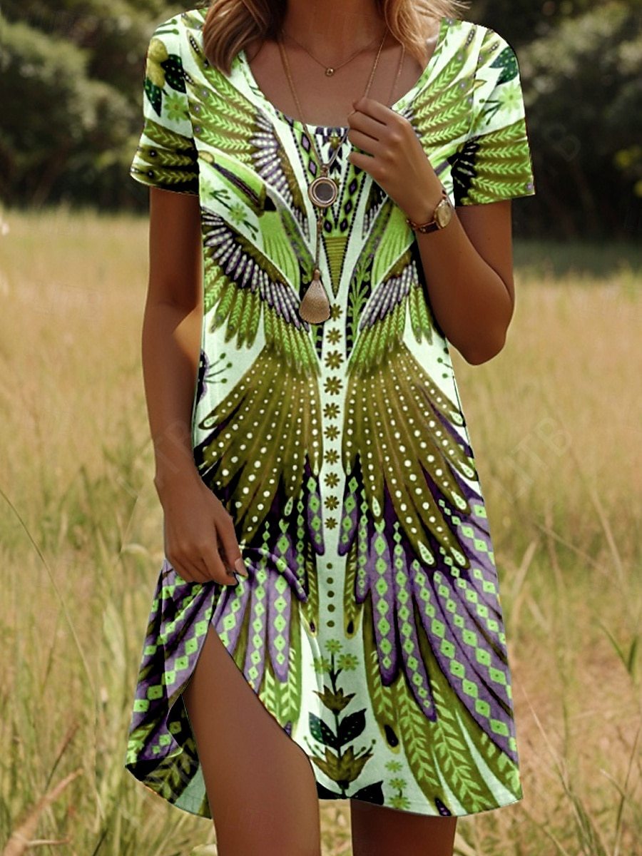 Millie | Trendy Ethnic Printed Summer Dress