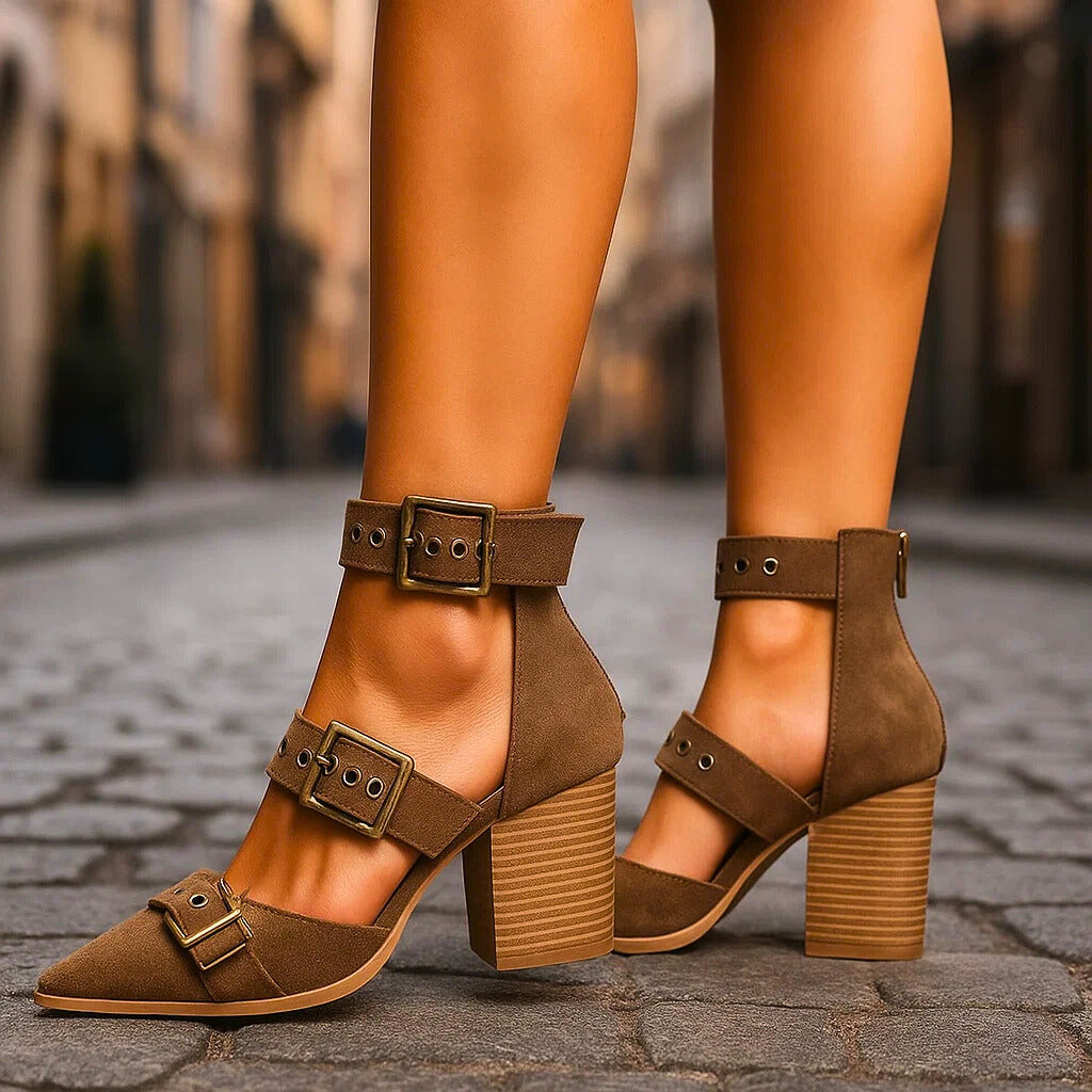 RAVYN RAE SUEDE HEELS