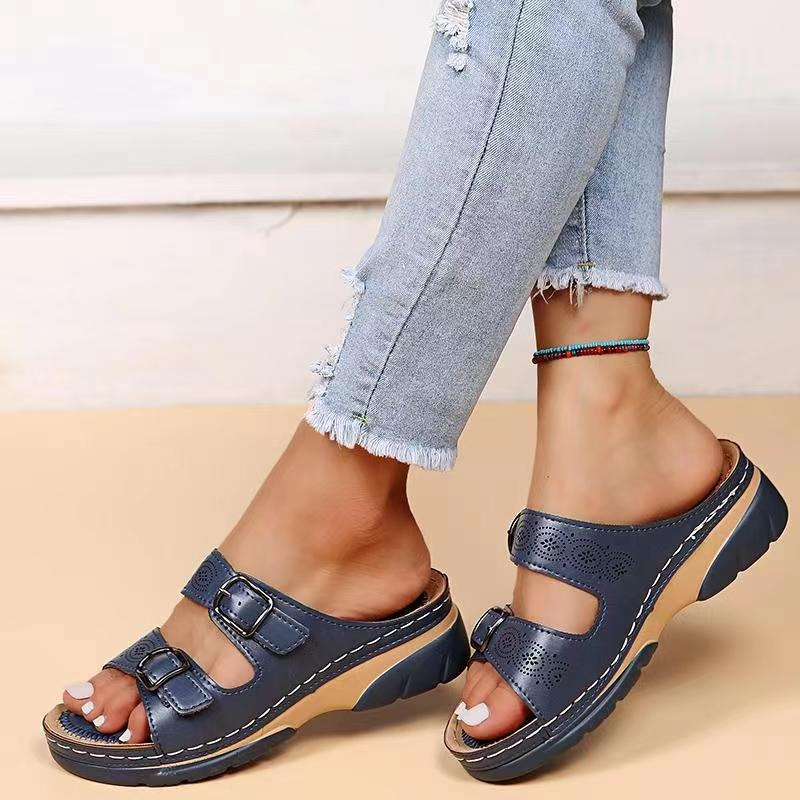 Alina | Orthopedic Leather Sandals