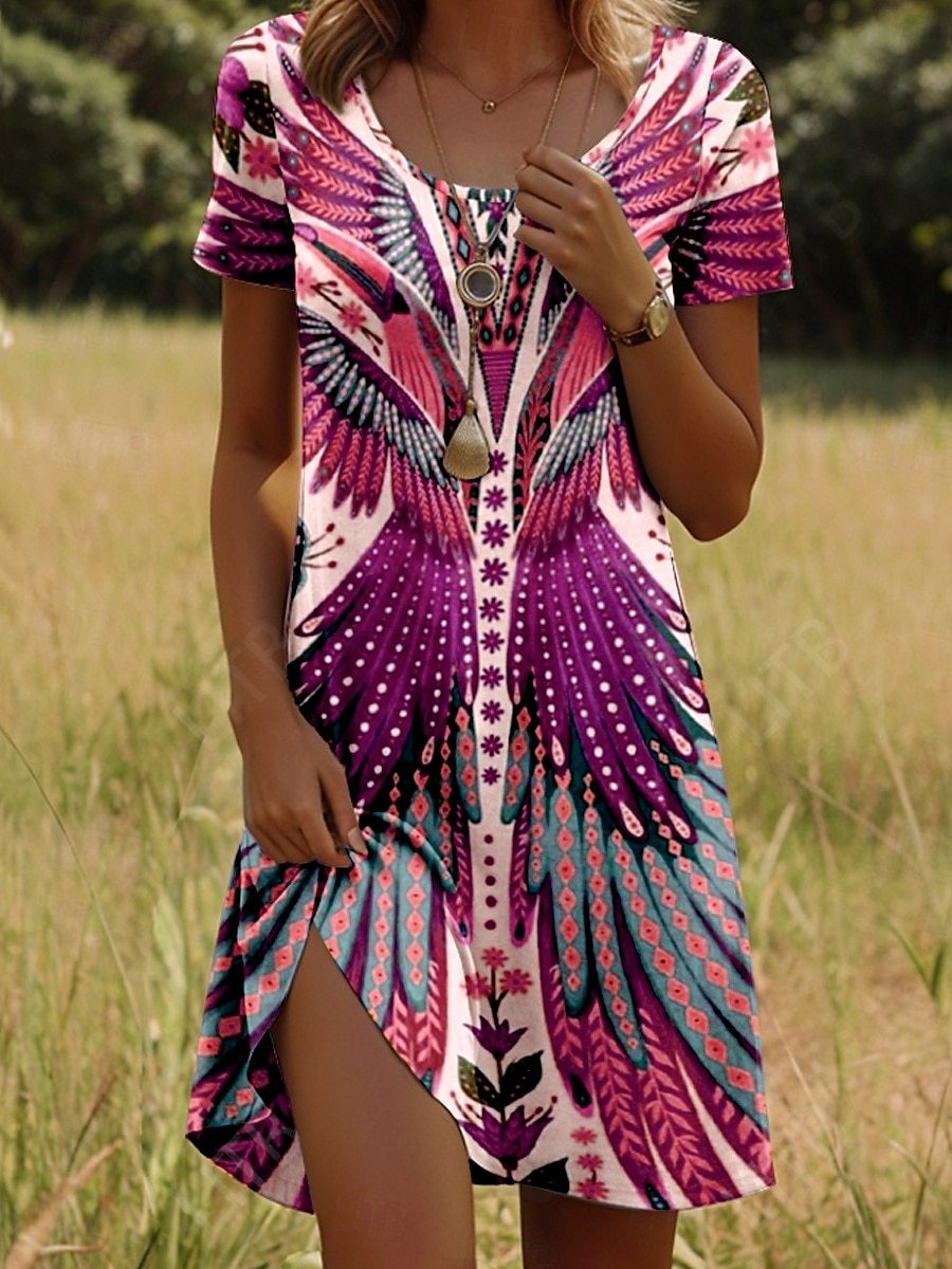 Millie | Trendy Ethnic Printed Summer Dress