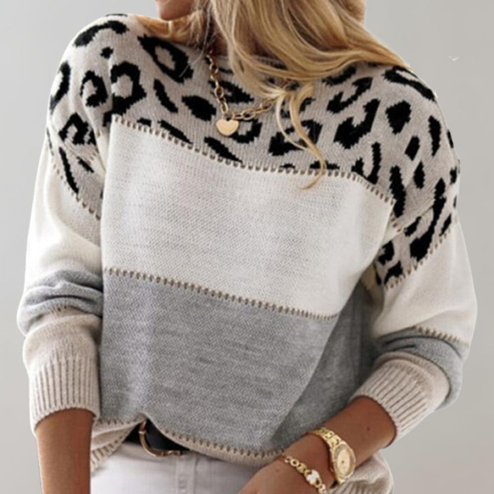Maison Valmont™ | Leopard Elegance Jumper