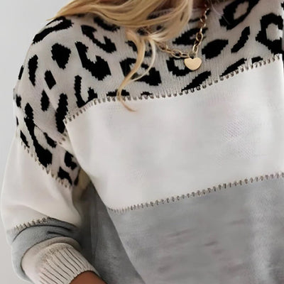 Sophie | Leopard Print Casual Sweater
