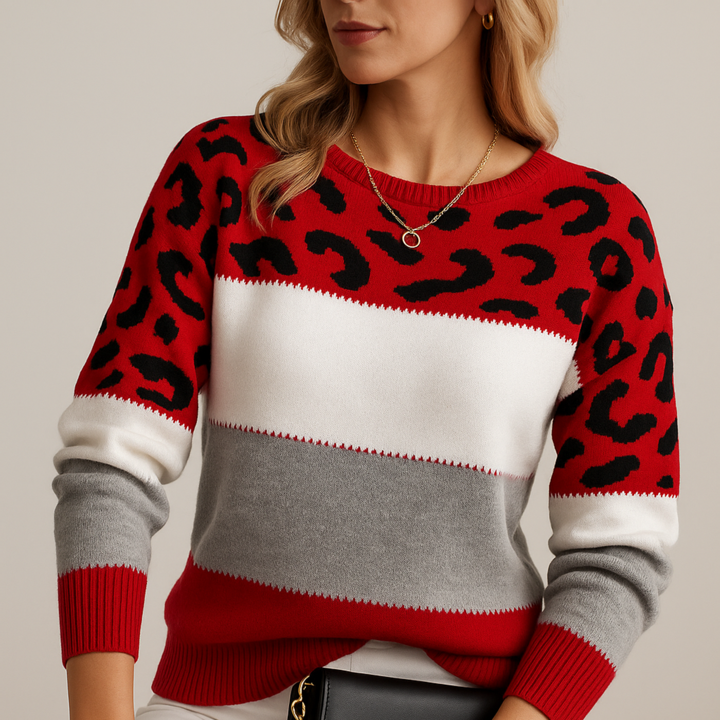 Maison Valmont™ | Leopard Elegance Jumper
