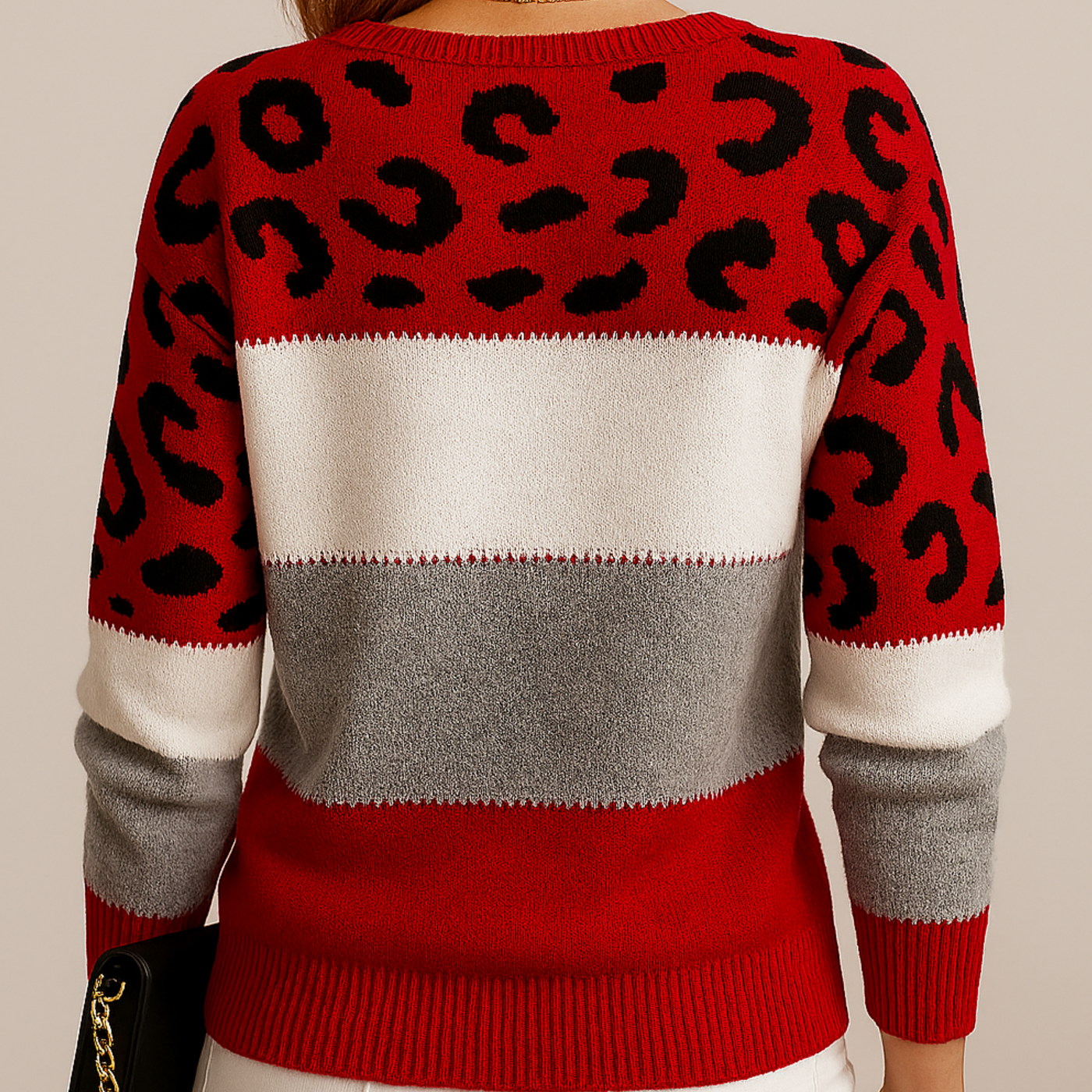 Maison Valmont™ | Leopard Elegance Jumper