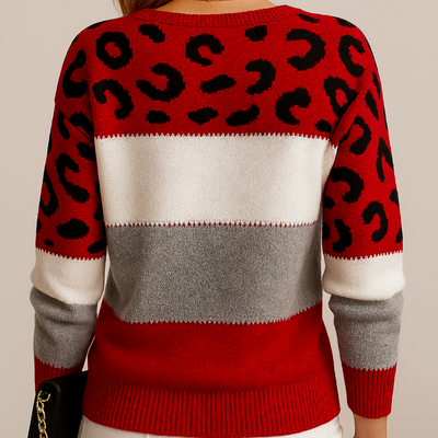 Maison Valmont™ | Leopard Elegance Jumper