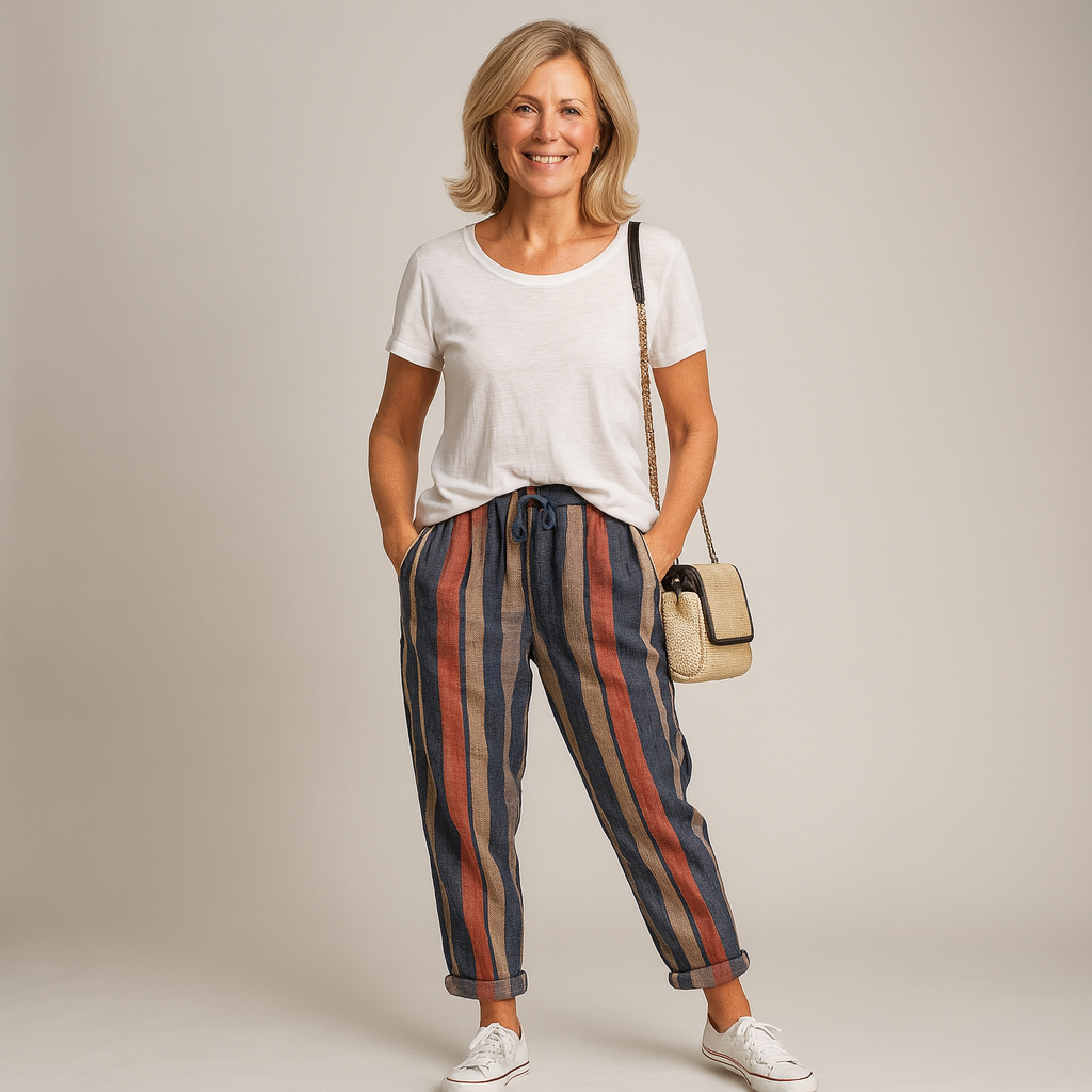 Bella | Loose-Fitting Printed Pants