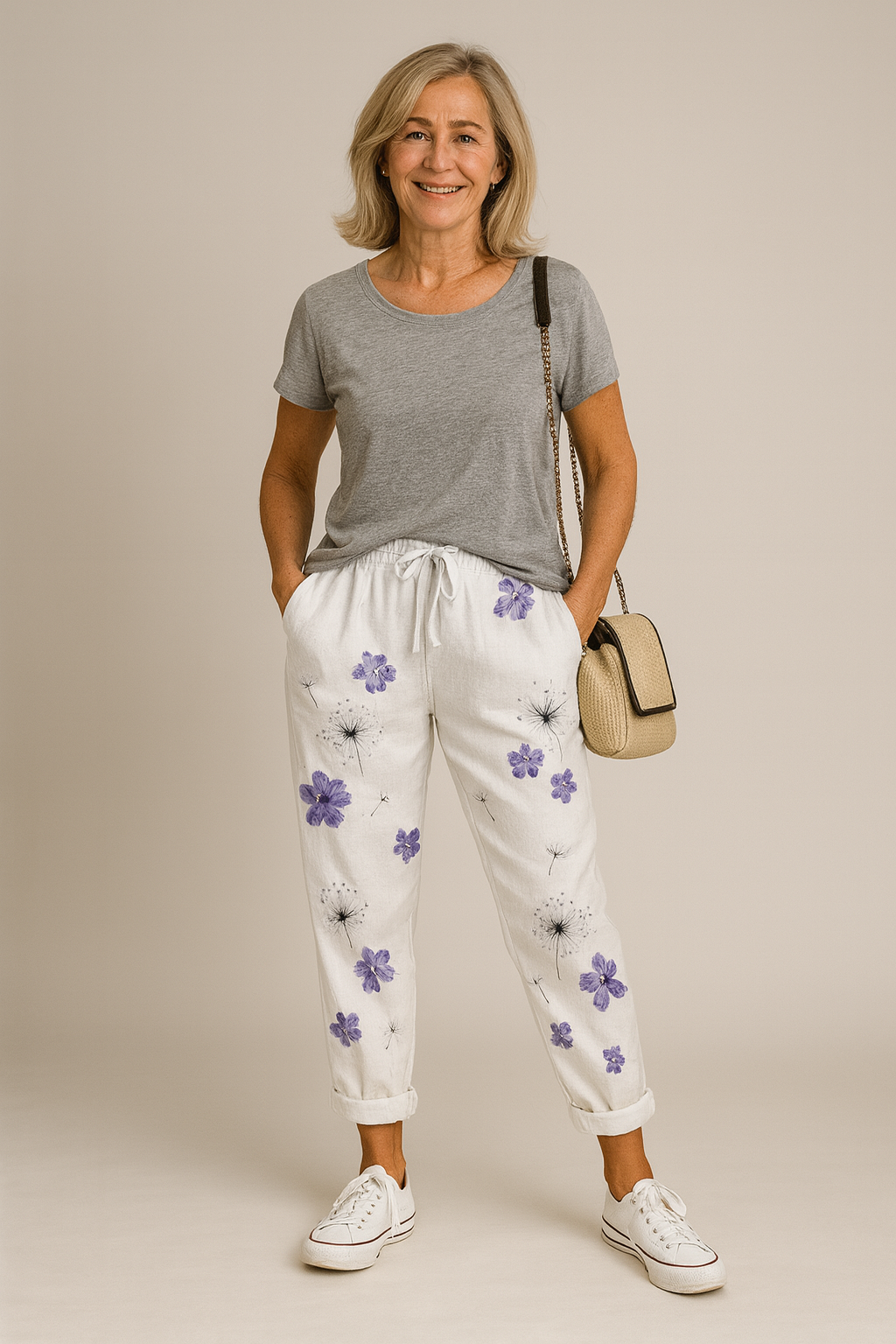Bella | Loose-Fitting Printed Pants