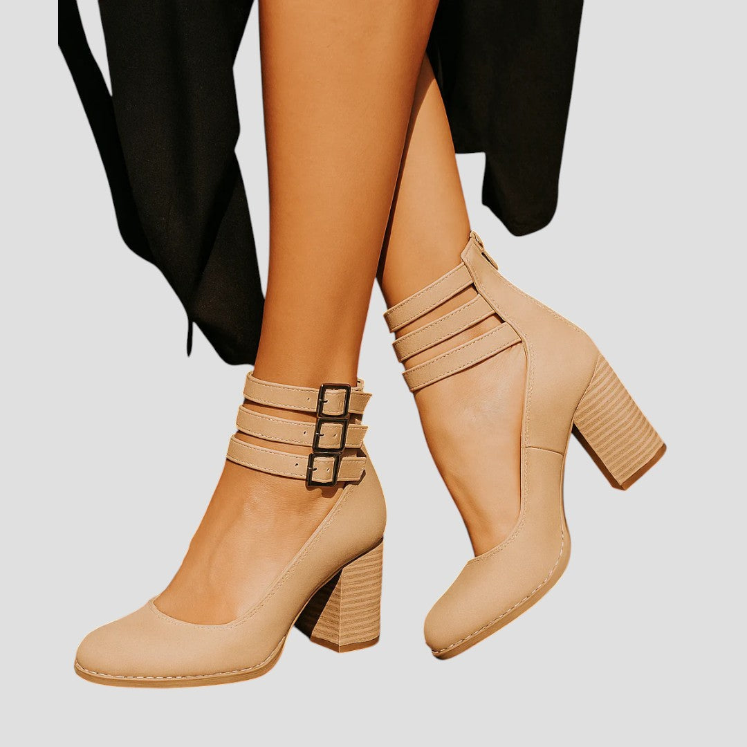 Walk-All-Day Comfort Block Heels