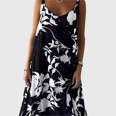Tarryn - Floral Sleeveless Summer Dress