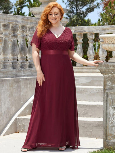 Monique | Long Empire Waist Bridesmaid Dress